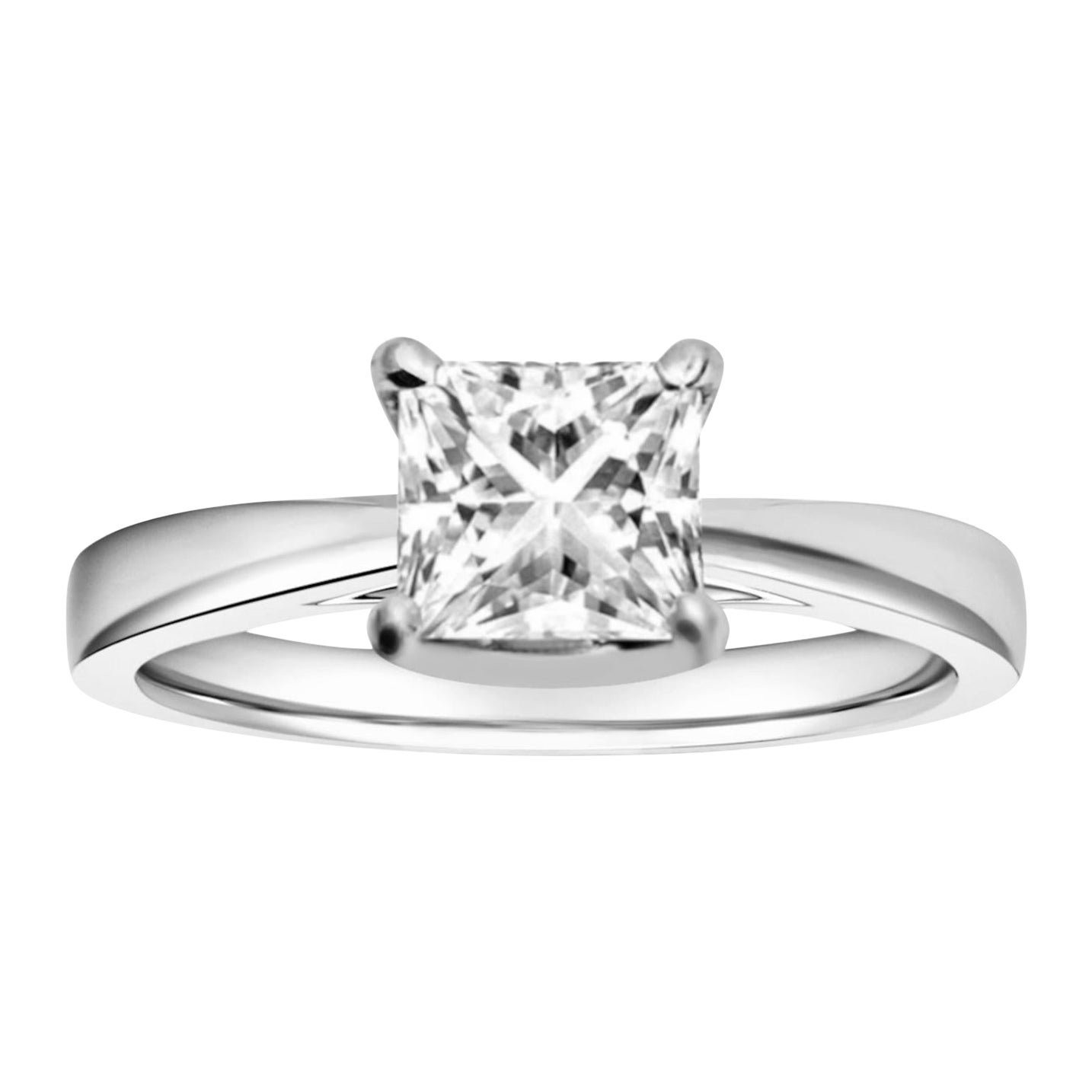 1 Carat Round Internally Flawless Diamond Engagement Ring For Sale at 1stDibs 1 carat flawless