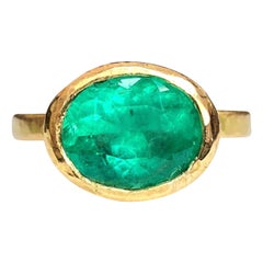 Emerald Cocktail Rings