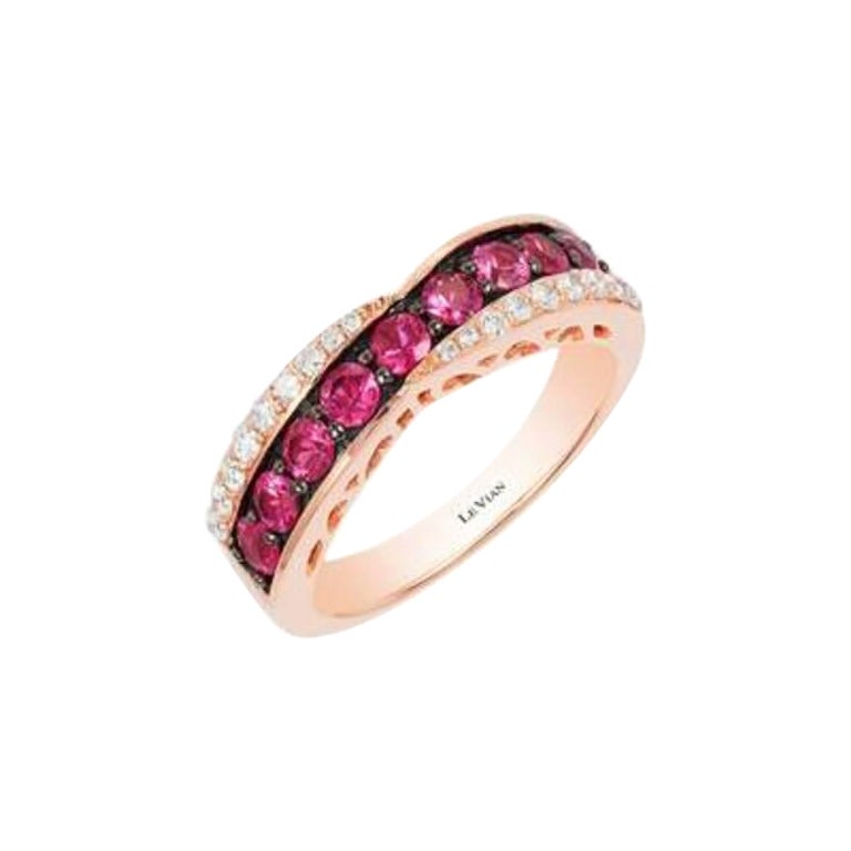 Le Vian Ring Featuring Passion Ruby Vanilla Diamonds Set in 14k