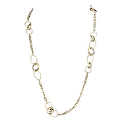 Fancy Link 18ct Gold Necklace