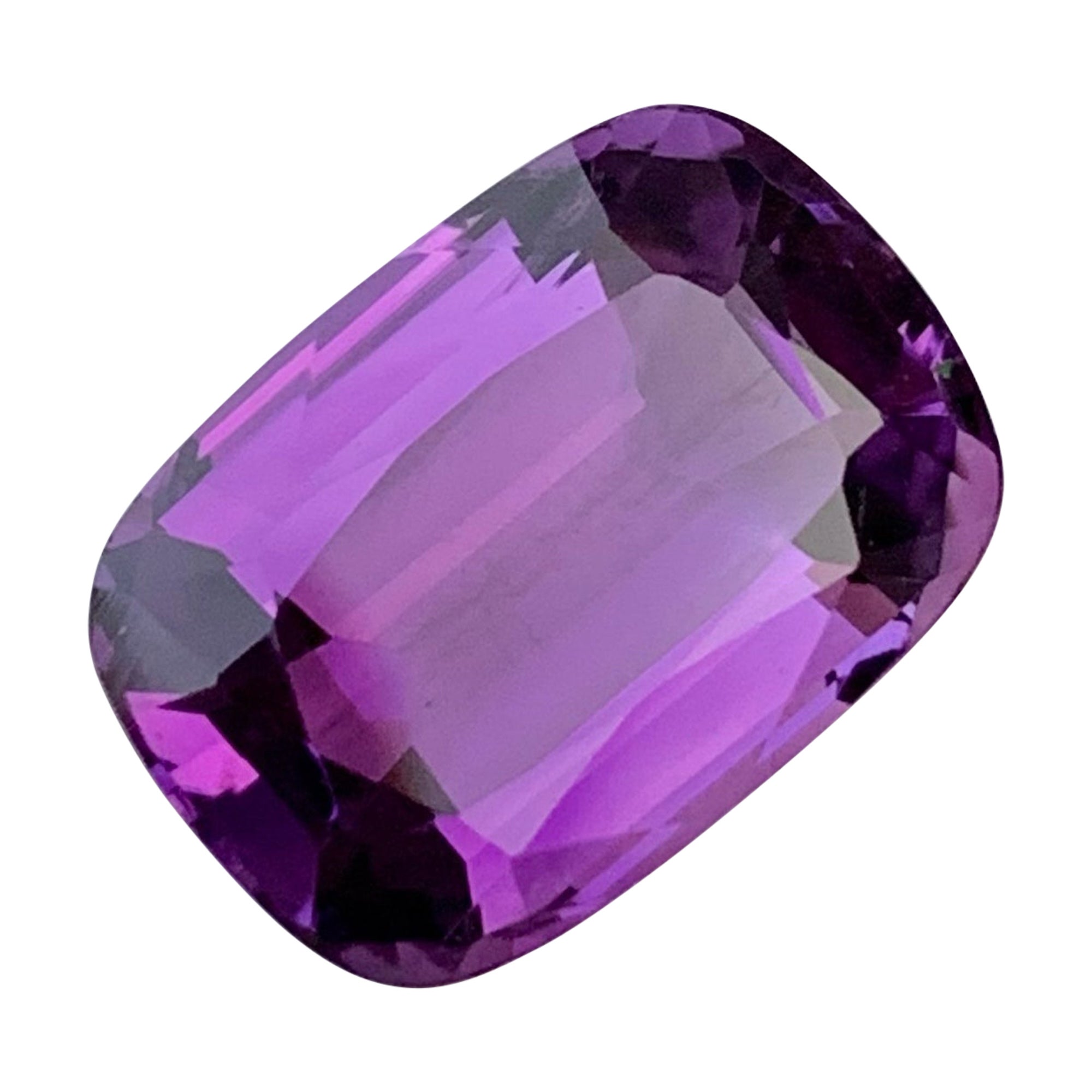 Fantastique bague en améthyste violette non sertie 9,30 carats Bijoux en améthyste