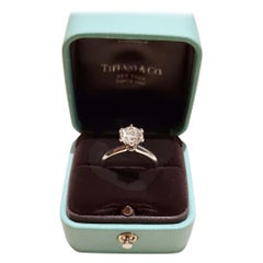 Tiffany & Co. Platinum Diamond Ring 1.64ct
