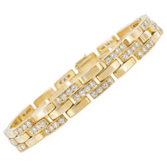 Cartier Three Row Maillon Panthere Bracelet