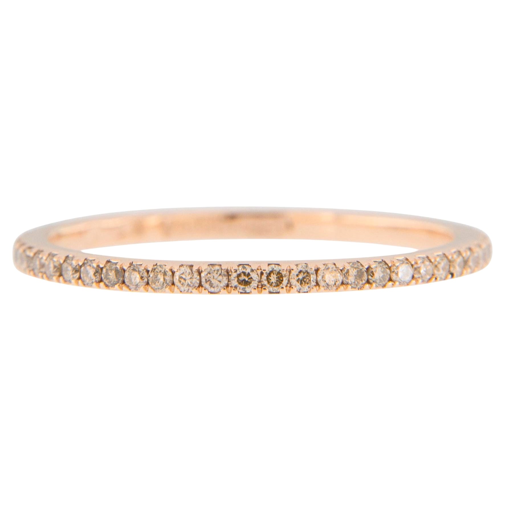 Fancy Brown Diamond Gold Eternity Band Ring at 1stDibs brown diamond