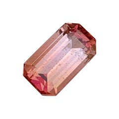 Incroyable pierre de tourmaline rouge brunâtre de 1,85 carat pour bijoux