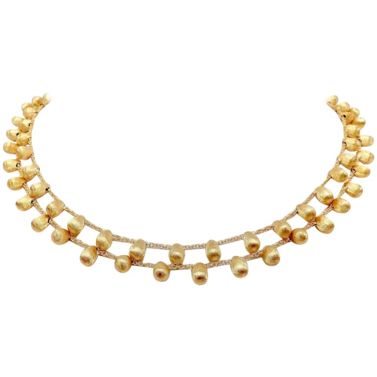 Marco Bicego 18K Gold Double Strand Acapulco Necklace