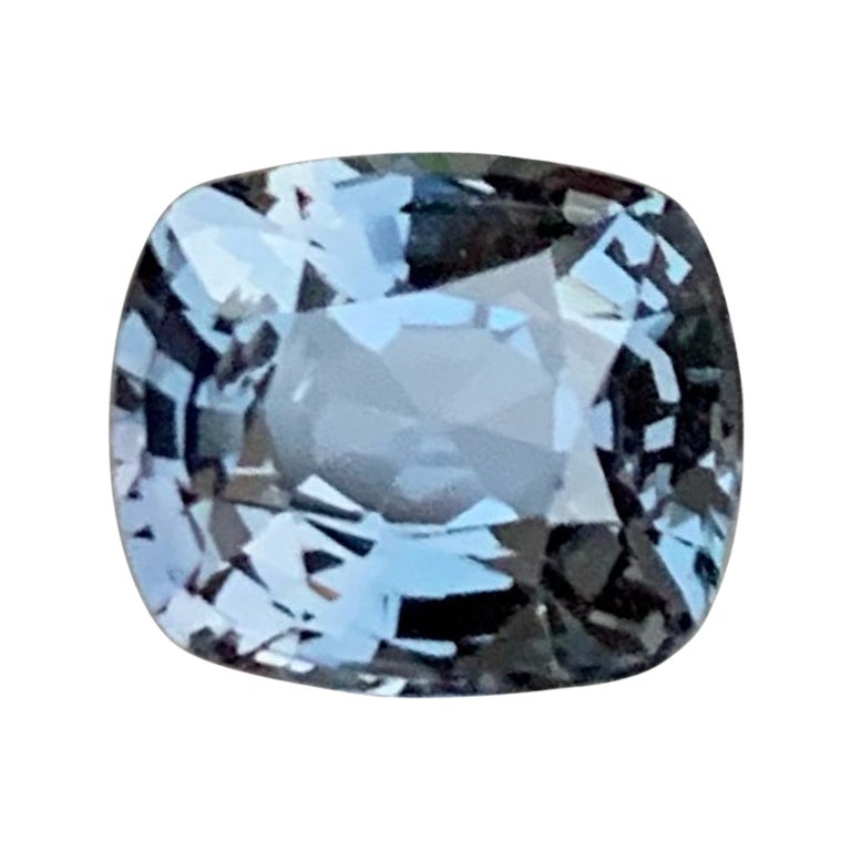 Brilliant Grey Spinel Loose Gemstone 1.40 Carats Spinel Jewellery Spinel Ring For Sale