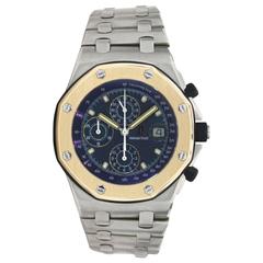 Audemars Piguet Yellow Gold Stainless Steel Beast Royal Oak Offshore Wristwatch