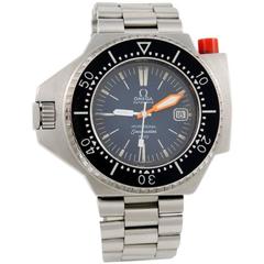Vintage Omega Stainless Steel Seamaster 600 Plongeur Professional Wristwatch