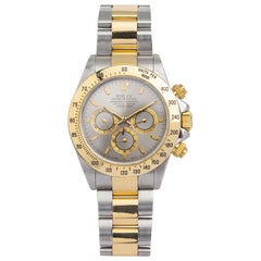 Retro 1997 Rolex Daytona in 18 Karat Gold & Stainless Steel with Box and Papers