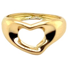 Anello Tiffany & Co. misura 4,25 in oro giallo 18 carati