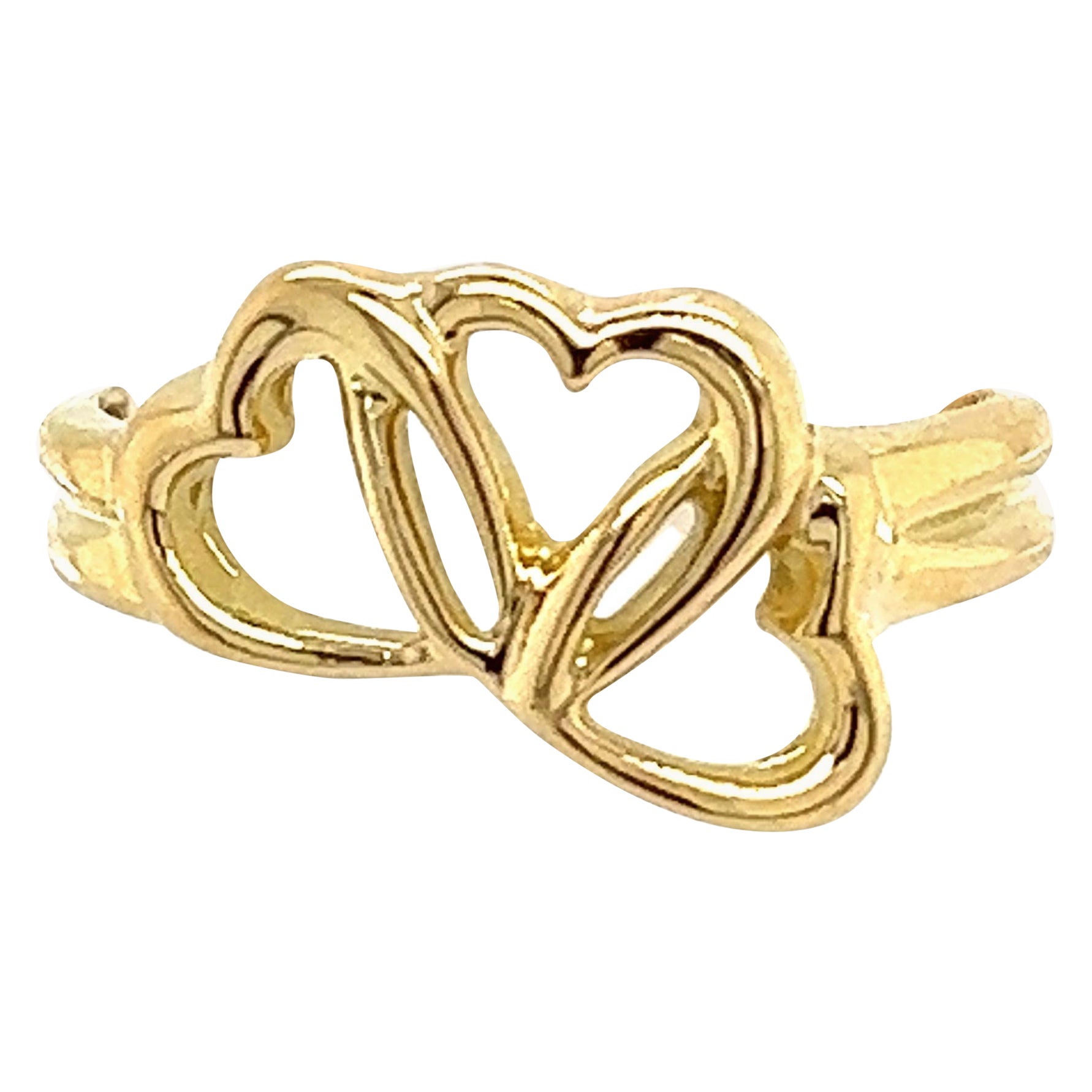 Estate-Ring aus 18 Karat Y-Gold von Tiffany & Co im Angebot
