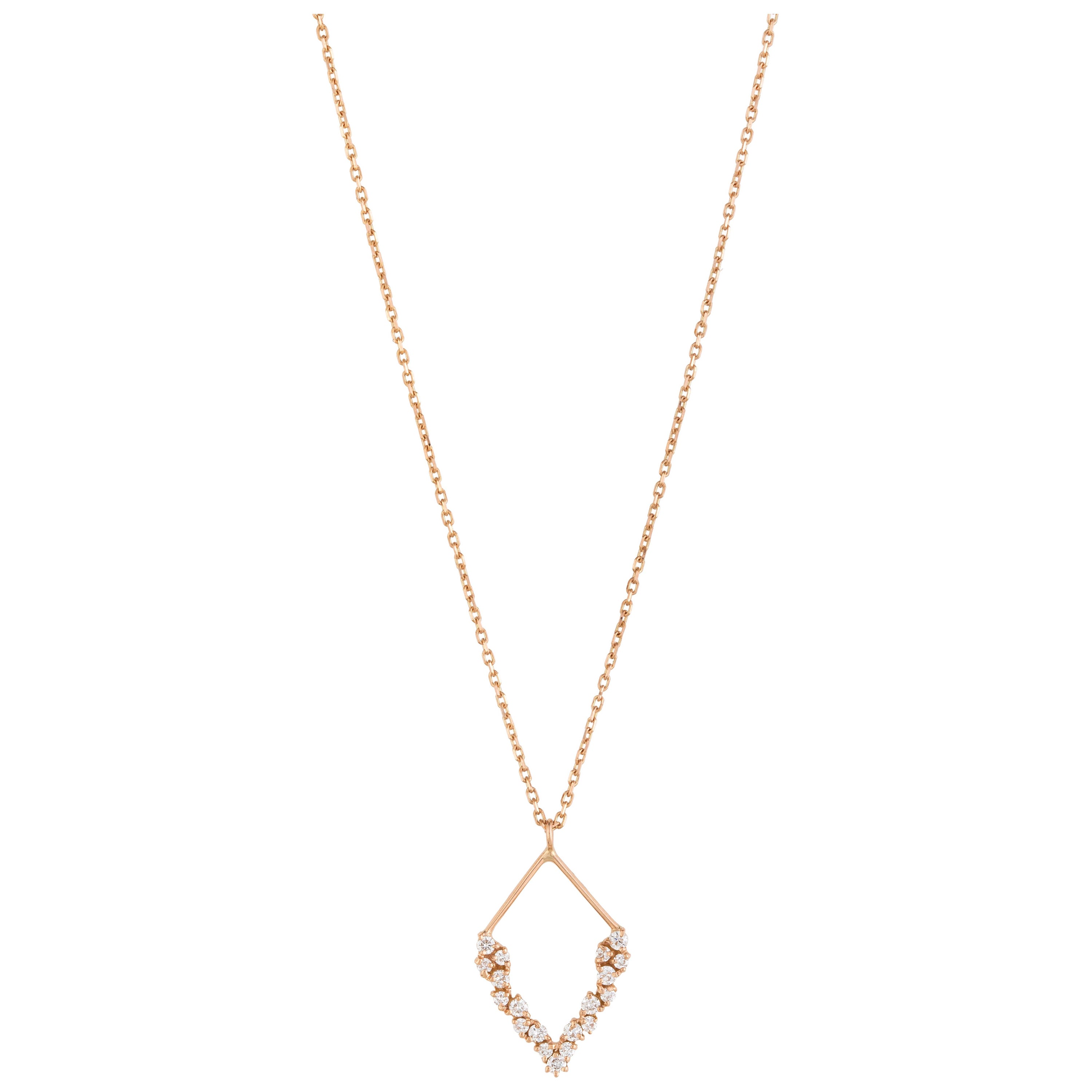 Scintilla Half Dream Diamond Necklace by Joanna Achkar 