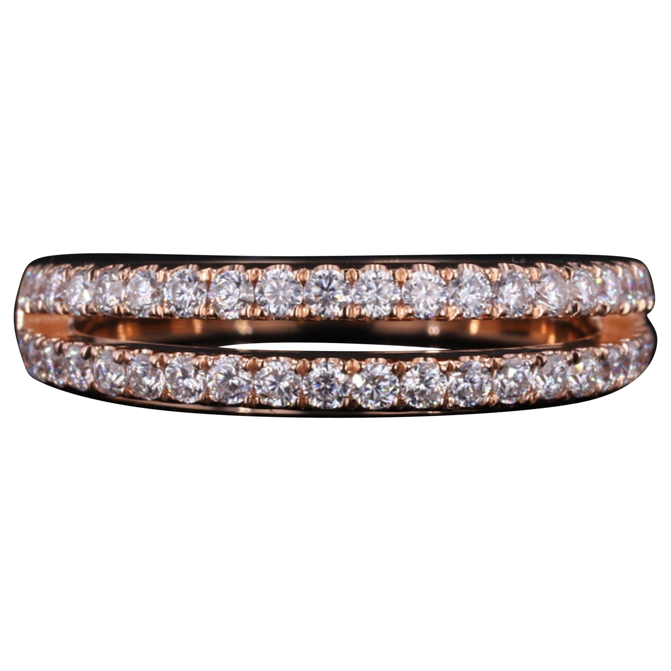 Diamond & 18k Gold Giant Harmonie Ring main image 1