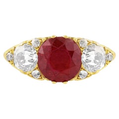 2.46 Carat Ruby Ring AGL Certified