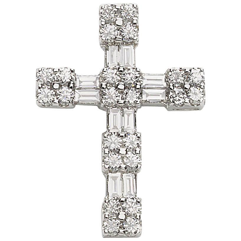 Diamond Gold Cross Pendant