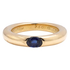 Cartier Ellipse Collection 18kt, Yellow Gold Plain Band Ring