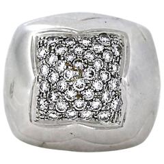 Bulgari Diamond Gold Pyramid Ring 7