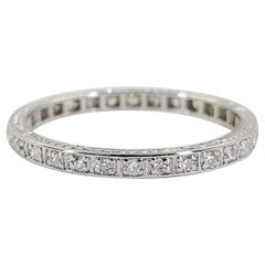 Platinum Diamond Eternity Band