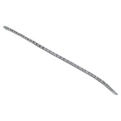 Bracelet tennis en or blanc 18 carats et diamants de 0,72 carat