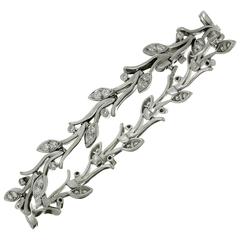 Tiffany & Co. Diamond Platinum Garland Bracelet 3