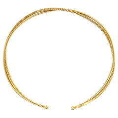 David Yurman Gold Collar Necklace