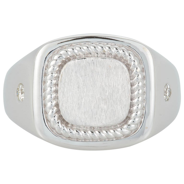 Fashion Ring Men 2026.Diamond Men's Gents Unisex Dome Fashion Twisted Rope Band Ring 14k ...