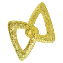 Tiffany & Co. 18K Bow Motif Brooch, c. 1990