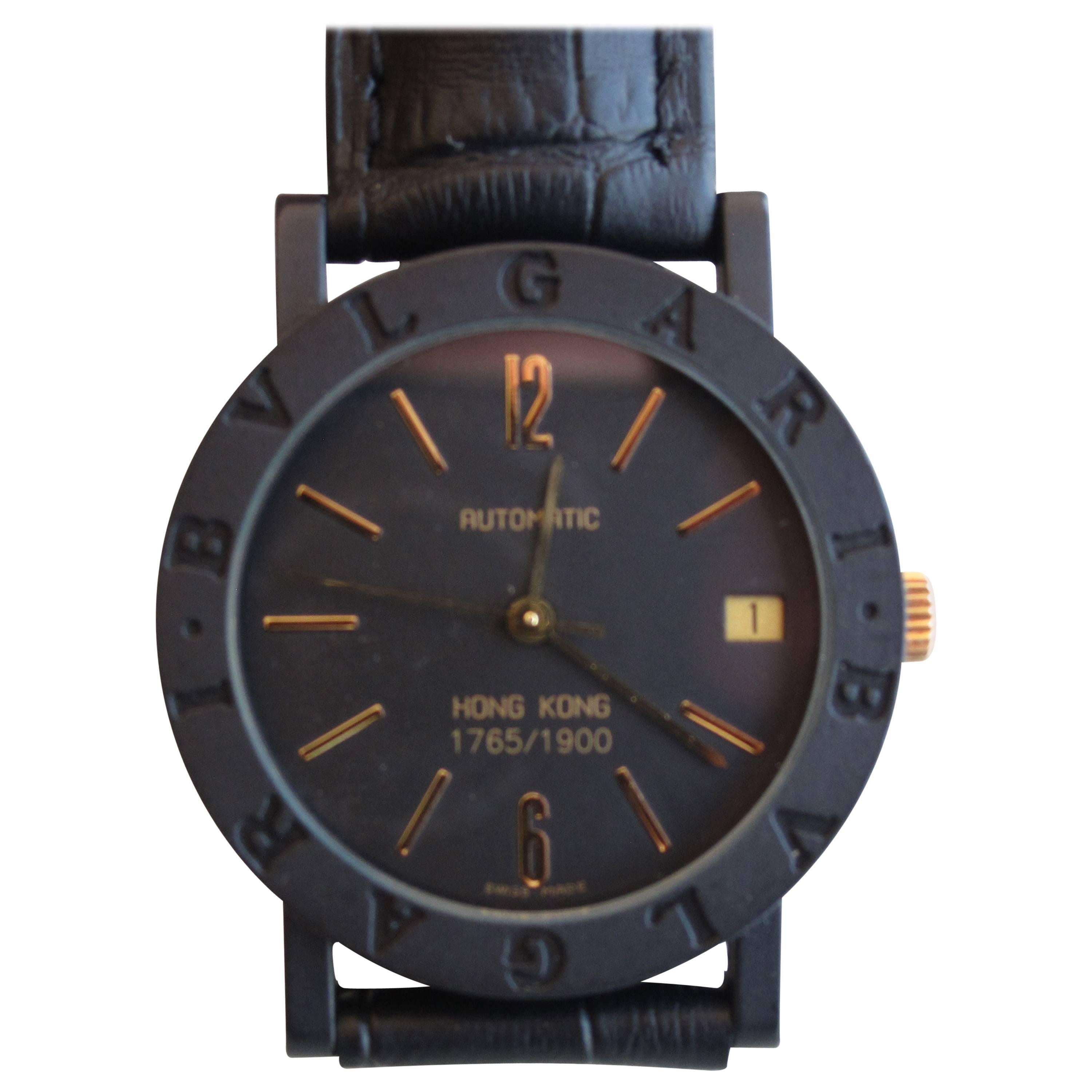 Bulgari CarbonGold Hong Kong Limited Edition Automatic Wristwatch