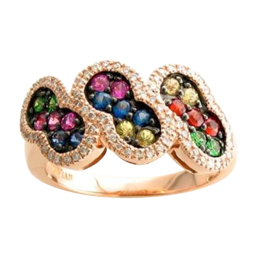 Le Vian Ring Featuring Bubble Gum Pink Sapphire, Multicolor Sapphire