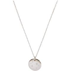 Tiffany 
Co. Diamond Gold Pendant Necklace