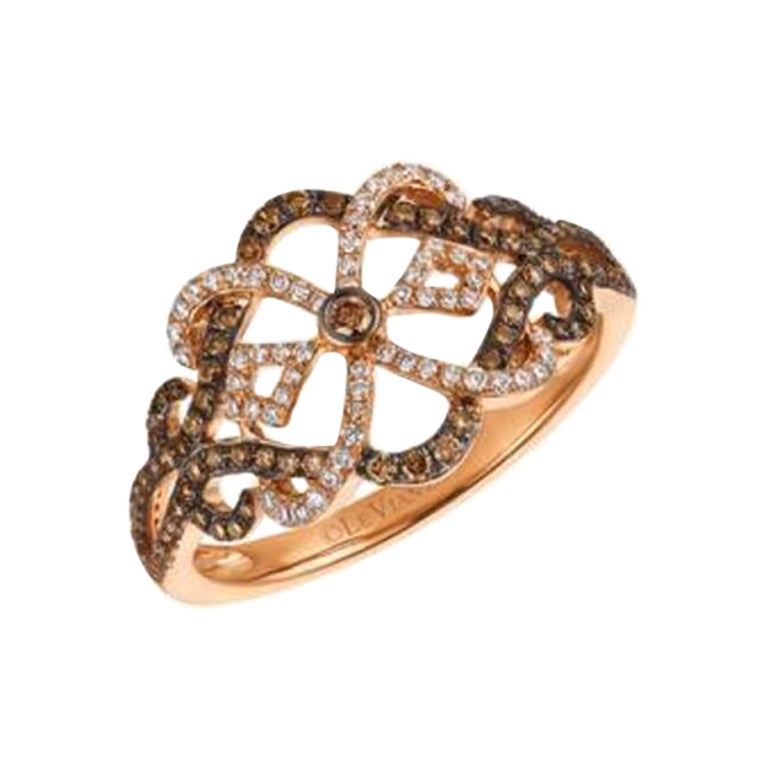 Le Vian Chocolatier Ring Featuring Chocolate Diamonds, Vanilla Diamonds Set