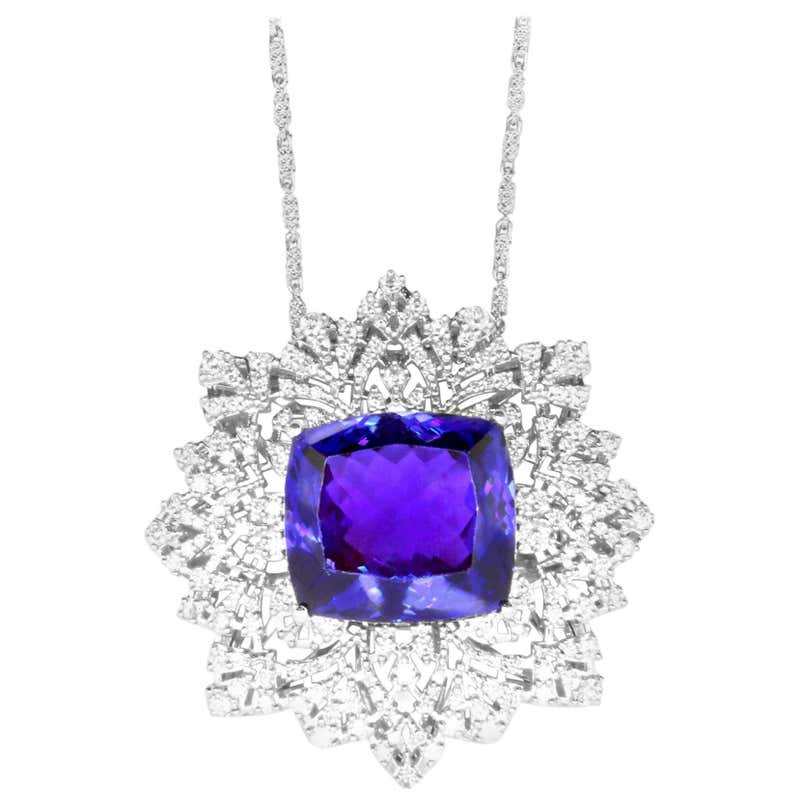 Mughal 17 Carat Fancy Cut Diamond Necklace Pendant For Sale (Free ...