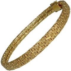 Tiffany & Co. Woven Gold Bracelet