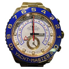 Rolex Yacht-Master II 18k Yellow Gold, White Dial 116688