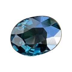 Pierre précieuse spinelle naturelle bleu cobalt de 1,05 carat certifiée AIG