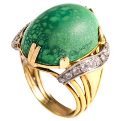 Retro Diamond Gold Ring