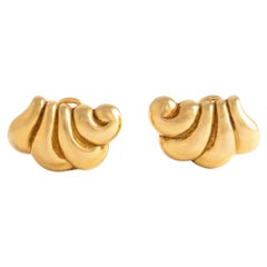 Earclips Yellow Gold 1950S