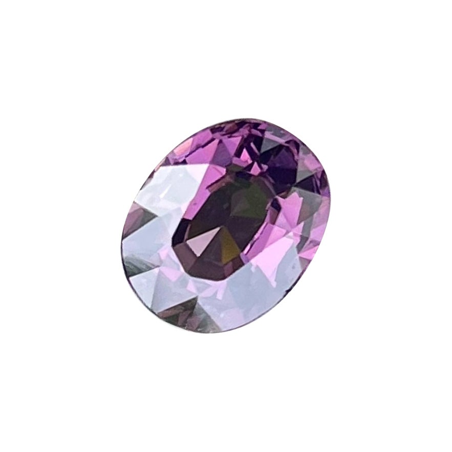 Stunning Natural Purple Spinel Gemstone 1.17 Cts Loose Spinel Gem for Jewellery  For Sale