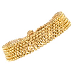 Cartier Draperie-Armband aus 18 Karat Gelbgold