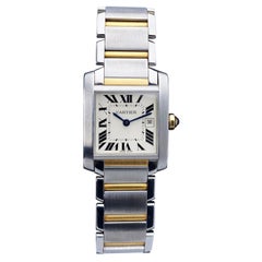Cartier Tank Francaise W51012Q4 Two Tone Midsize Watch