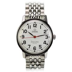 Omega Railmaster Official Automatik-Armbanduhr aus Edelstahl