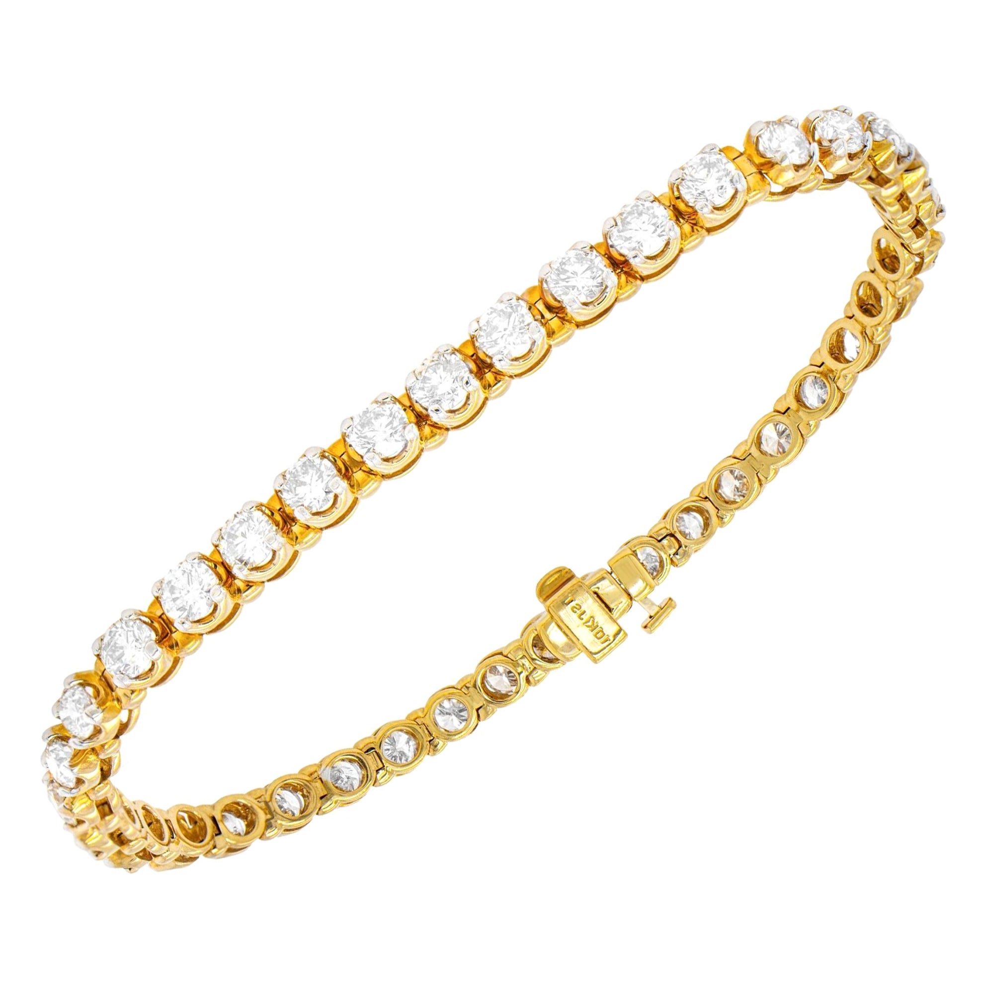 16 Carat Diamond Tennis Bracelet at 1stDibs 20 carat diamond tennis