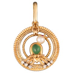 Vintage Gold Pendant