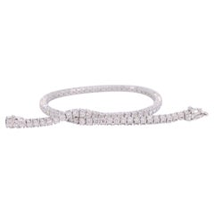 White Gold Tennis Bracelet with 3.00 Carat Diamonds