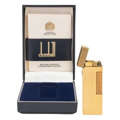 Original James Bond Iconic Vintage Dunhill Gold Plated Swiss Made Lighter