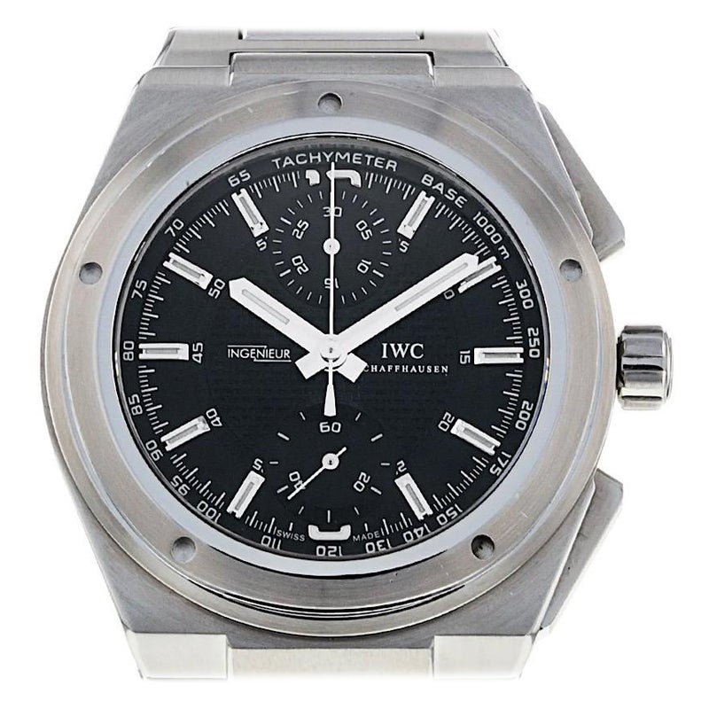 IWC Ingenieur 3725 Chronograph  Like New  Papers  Discontinued For Sale