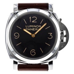 Luminor Panerai 1950 3 jours PAM 372  Menthe  Cristal acrylique  Série complète de 2014