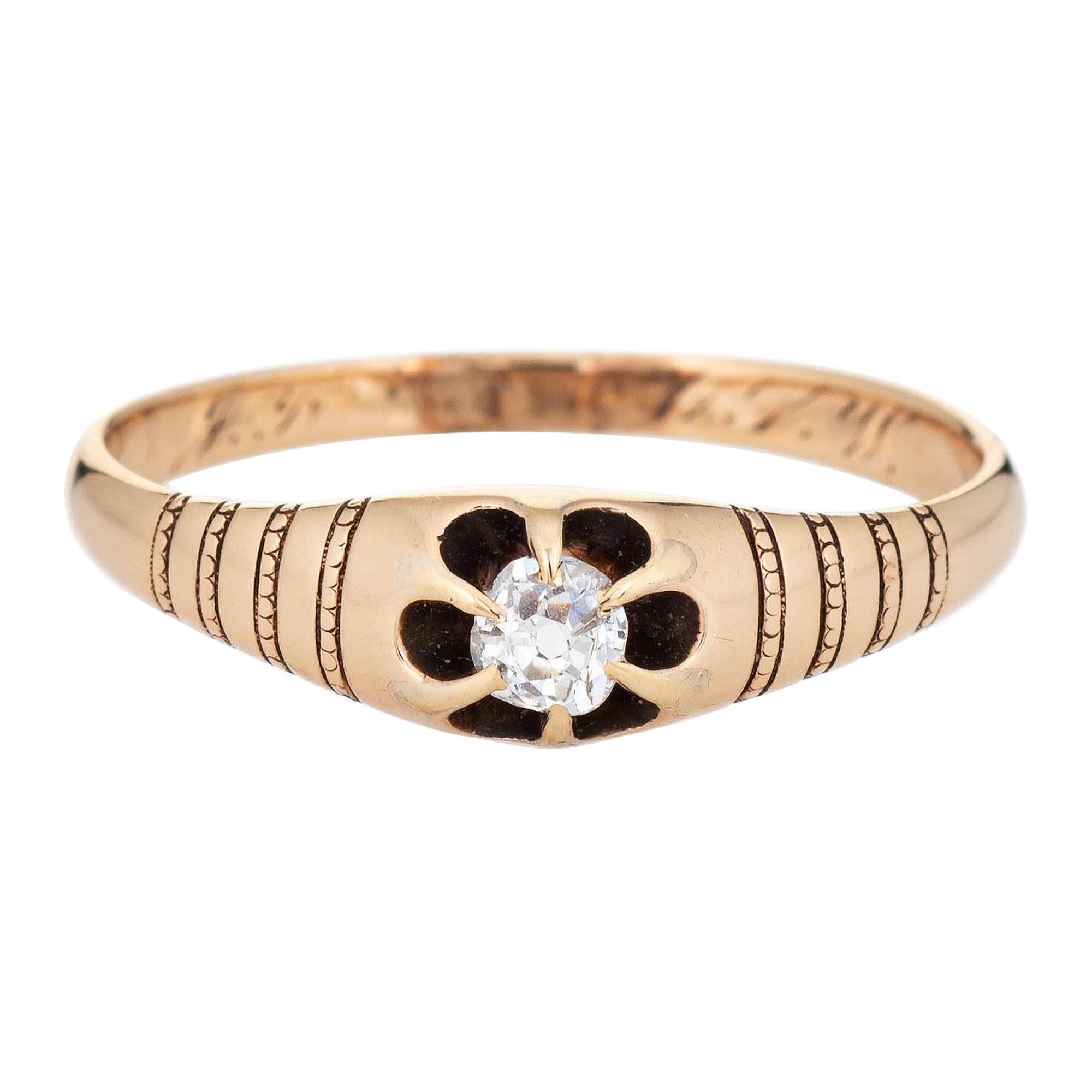 Overnight Platinum Antique Engagement Ring 82856-H-PL | Graham Jewelers |  Wayzata, MN