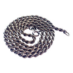 Used 9ct Gold Rope Chain 